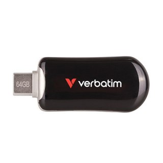 Verbatim Pendrive Plectra 64GB USB-C 100MB/s 30224 czarny