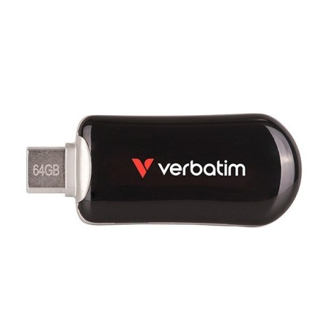 Verbatim Pendrive Plectra 64GB USB-C 100MB/s 30224 czarny