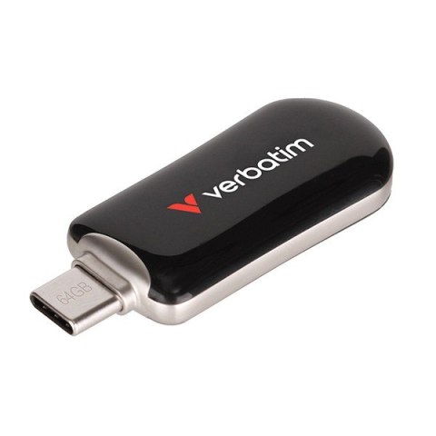 Verbatim Pendrive Plectra 64GB USB-C 100MB/s 30224 czarny