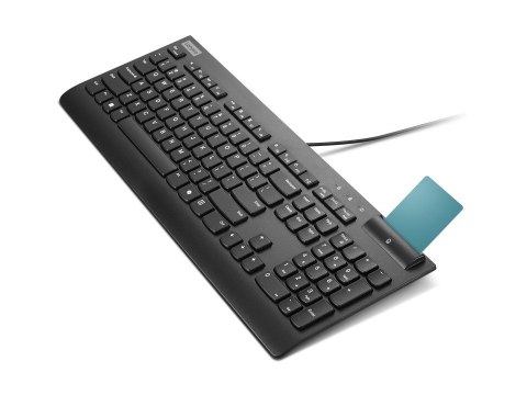 Lenovo Klawiatura Smartcard Wired keyboard II-US English with Euro symbol 4Y41R64689