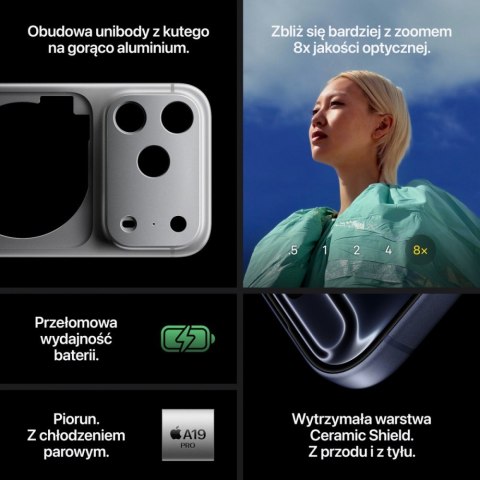 Apple IPhone 17 PRO Głębinowy błękit 512GB