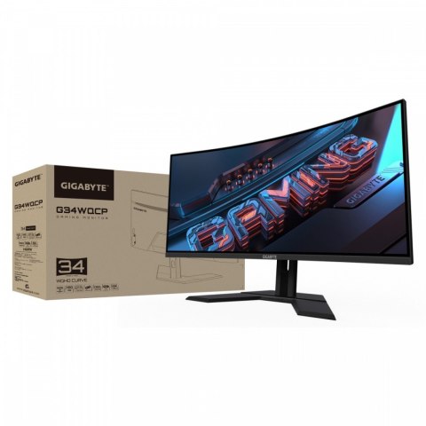 Gigabyte Monitor 34 cale G34WQCP UWQHD VA 1MS 180Hz HDMI