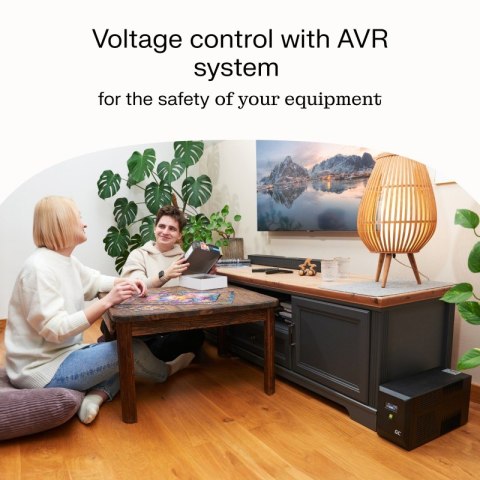 Green Cell Zasilacz awaryjny UPS 1050W/1500VA czysta sinusoida