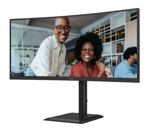 AOC Monitor CU34E4CV 34 cale 120Hz Curved VA HDMIx2 DP RJ45 HAS Głośniki