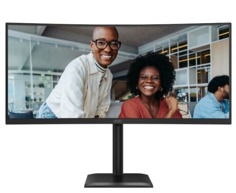 AOC Monitor CU34E4CV 34 cale 120Hz Curved VA HDMIx2 DP RJ45 HAS Głośniki