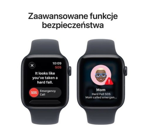 Apple Watch SE 3 GPS+Cellular koperta 40 mm z aluminium w kolorze północy, pasek sportowy w kolorze północy - rozmiar M/L