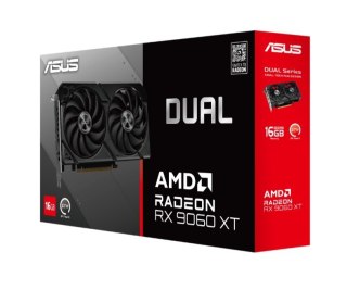 Asus Karta graficzna Dual Radeon RX 9060 XT 16GB GDDR6 DUAL-RX9060XT-16G