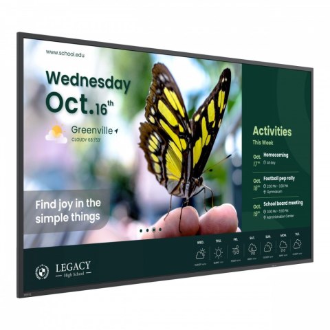 Benq Monitor wielkoformatowy 43 cale ST4304 4K/1200:1/ANDROID