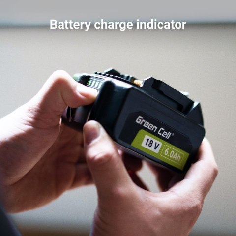 Green Cell Bateria do elektronarzędzi Makita LXT 18V 6Ah