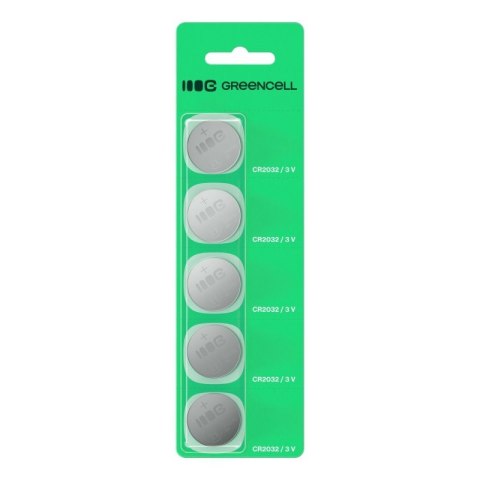 Green Cell Baterie guzikowe 5x CR2032