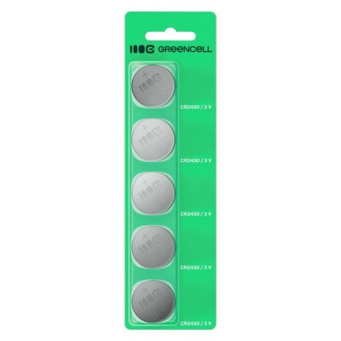 Green Cell Baterie guzikowe 5x CR2430