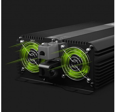 Green Cell Przetwornica napięcia Inwerter 12V 2000W/4000W