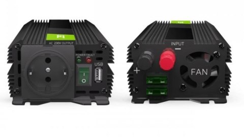 Green Cell Przetwornica napięcia Inwerter 12V 500W/1000W