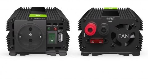 Green Cell Przetwornica napięcia Inwerter 24V 300W/600W