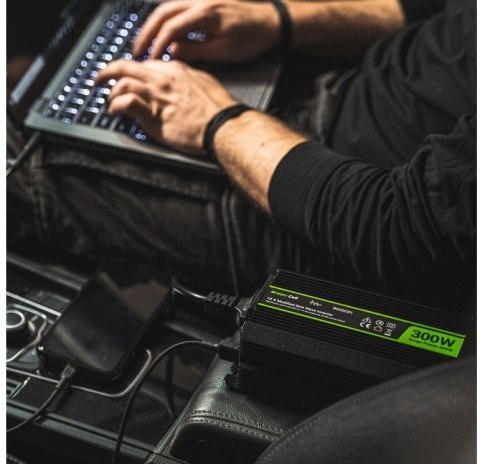 Green Cell Przetwornica napięcia Inwerter 24V 500W/1000W