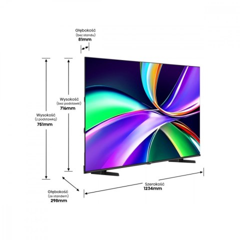 Hisense Telewizor QLED 55 cali 55E7Q