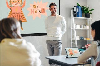 Optoma Monitor interaktywny 65 cali IFPD 3653RK H1F0H06BW101