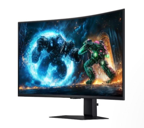 Samsung Monitor 37 cali Odyssey G7 G75F VA 3840 x 2160 UHD 16:9 2xHDMI 1xDP 1xUSB-B 2xUSB-A 1ms 165Hz zakrzywiony 3Yd2d (LS37FG750EUXEN)