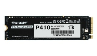 Patriot Dysk SSD 1TB P410 PCIe M.2 Gen4 x4 NVMe 1.4 2280 5000/4500MB/s