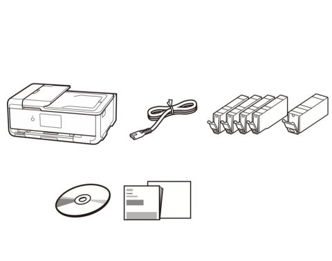 Canon Urządzenie wielofunkcyjne atramentowe TS9551Ca Białe