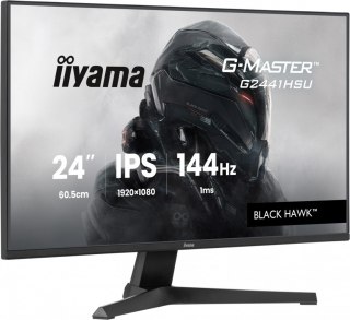 IIYAMA Monitor 23,8 cala G2441HSU-B1 IPS,FHD,144Hz,1ms,2xUSB,350cd,HDMI,DP