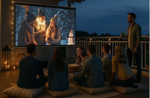 Optoma Projektor PK31 1600 lm LED/ 4K UHD/ HDR/ 30 000 h/ auto-keystone/ głośnik 5 W