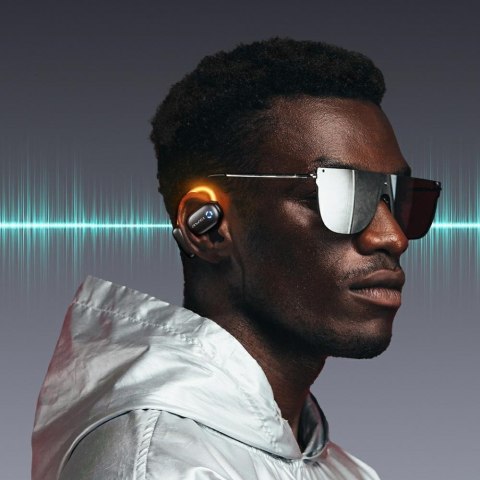 AWEI Słuchawki bluetooth 5.4 TZ13 ANC Spinner czarne