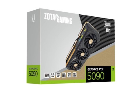ZOTAC Karta graficzna GeForce RTX 5090 SOLID OC 32GB GDDR7 512bit 3DP/HDMI