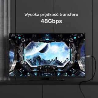 Unitek Kabel HDMI 2.1 8K 60Hz 5m; C11086GY01-5M