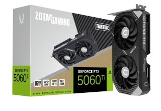 ZOTAC Karta graficzna GeForce RTX 5060 Ti 16GB TWIN EDGE GDDR7 128bit 3DP/HDMI