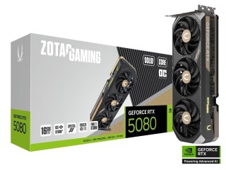 ZOTAC Karta graficzna GeForce RTX 5080 SOLID CORE OC 16GB GDDR7 256bit 3DP/HDMI