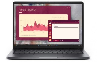 Dell Laptop Dell Pro 14 PC14250 W11P C7 150U/16GB/512GB CL25/FgrPr/FHD IR Cam&Mic/WLAN+BT|14.0 FHD+|BcklKb/3C/65W/3YPS Magnetite colo