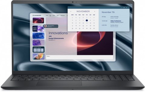 Dell Laptop Dell Pro 15 Essential PV15250 W11P i5-1334U|8GB|512GB|Intel UHD|FgrPr|WLAN+BT|15.6 FHD|BcklKb|3C|65W|3YPS Carbon Black (P