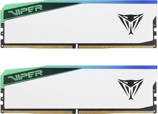 Patriot Pamięć DDR5 Viper Elite 5 RGB 32GB/6000 (2x16GB) C30 biała