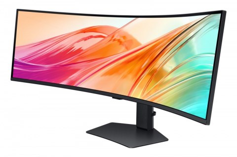 Samsung Monitor 49 cali ViewFinity S95UF VA 5120x1440 DQHD 32:9 2xHDMI 1xDP 1xUSB-C 1xUSB-B 3xUSB-A 5ms 120Hz zakrzywiony głośniki 3YOn-
