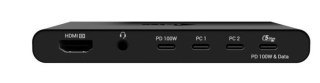 I-tec Stacja dokująca KVM Docking Station HDMI 2 Hosts Power Delivery 2x 100W