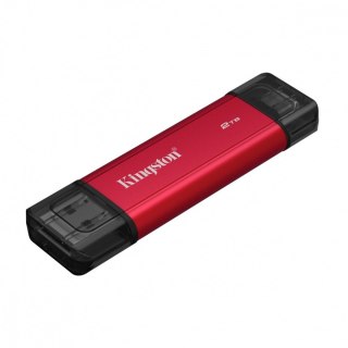 Kingston Dysk zewnętrzny SSD 2TB DualPortable USB-A/C 3.2 Gen2