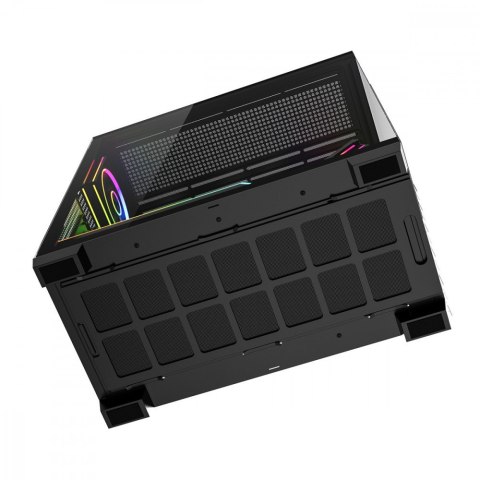 MODECOM Obudowa PC VOLCANO STELLAR PLUS ARGB MIDI 5F Czarna