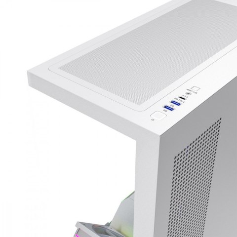 MODECOM Obudowa PC VOLCANO STELLAR PLUS ARGB MIDI 8F Biała