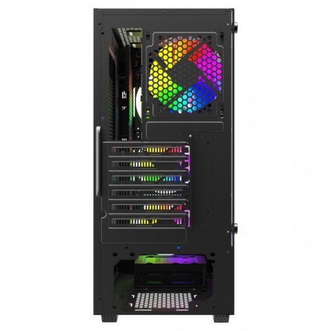 Savio Obudowa komputerowa NOCTIS GLASS RGB X1