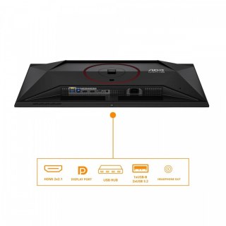 AOC Monitor 26.5 cala Q27G4SDR QD-OLED 360Hz HDMIx2 DP Pivot