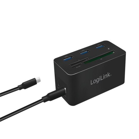 LogiLink Stacja dokująca USB-C do laptopa, 4K/PD/RJ45