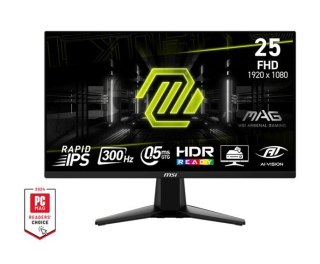 MSI Monitor MAG 255XF 24.5 cala/LED/FHD/Flat/300Hz/Black