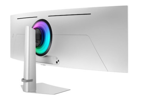 Samsung Monitor 49 cali Odyssey G9 G93SD OLED 5120x1440 DQHD 32:9 1xHDMI 1xmicroHDMI 1xDP 1xUSB-C 2xUSB 0,03ms 240Hz zakrzywiony 2Yd2d (