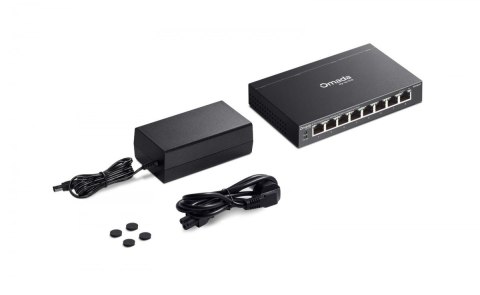 TP-LINK Przełącznik ES208GP Omada Easy Managed, 8 portów PoE+