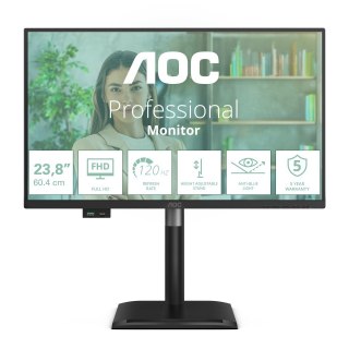 AOC Monitor 23.8 cala 24P4U IPS 120Hz HDMI DP USB-C
