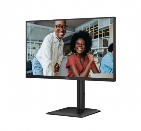 AOC Monitor 24E4CV 23.8 cala IPS 120Hz HDMI DP USB-C RJ45 Pivot Głośniki