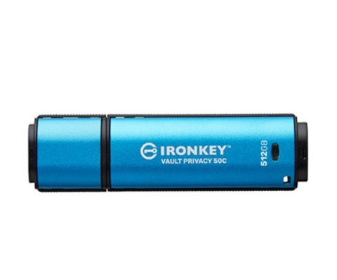 Kingston Pendrive 512GB IronKey Vault Privacy50C AES-256 FIPS-197
