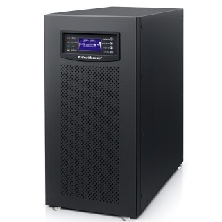 Qoltec Zasilacz awaryjny UPS 3-fazowy | 10kVA | LCD | EPO | USB | On-line | High frequency