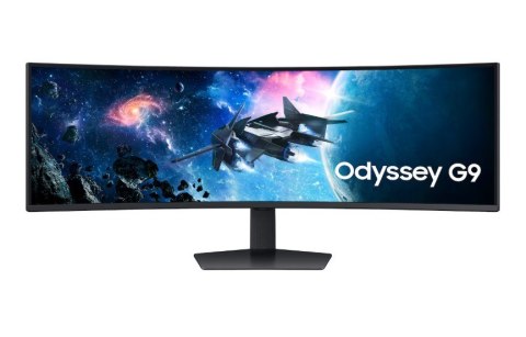 Samsung Monitor 49 cali Odysey G9 G95C VA 5120x1440 DQHD 32:9 2xHDMI 1xDP 2xUSB 2.0 1ms 240Hz zakrzywiony 3Yd2d (LS49CG950EUXEN)